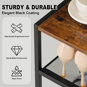 RUNJIMY top panel doubles as a display surface for decor.