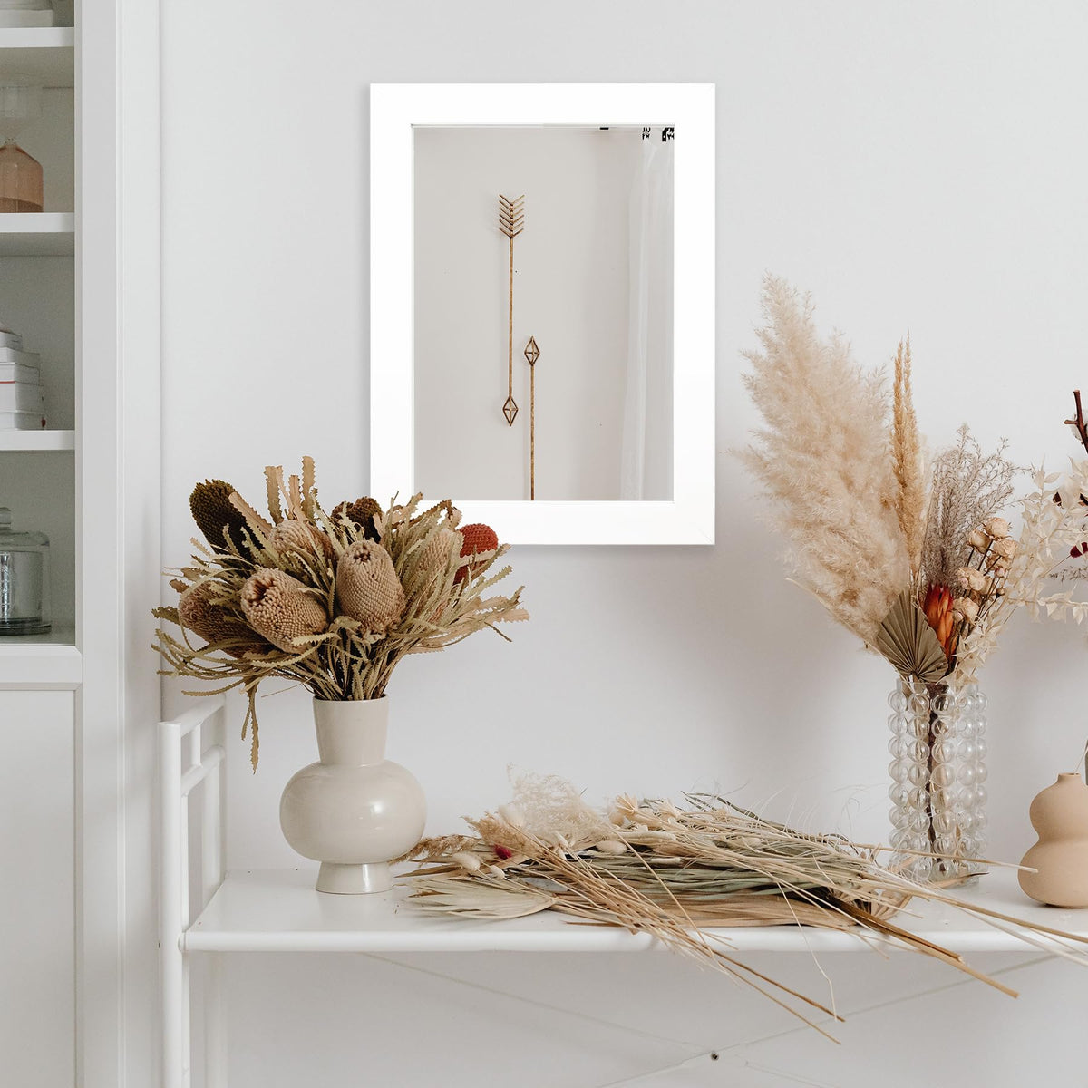 Ruomeng decorative mirror 12x16 for entryways and halls