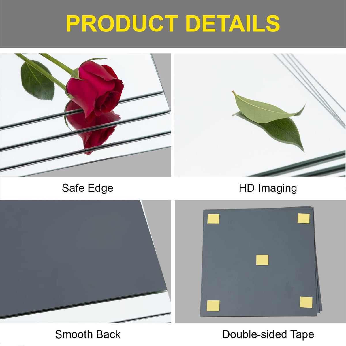 Ruomeng multi-tile setup for square and rectangular wall layouts