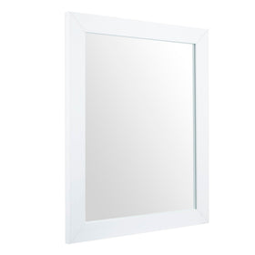 Ruomeng rectangular wall mirror 16x20 front view enhances light and room feel.