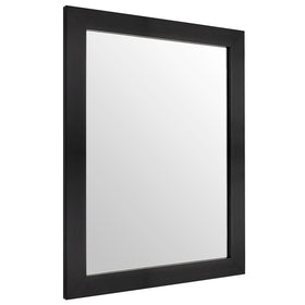Ruomeng rectangle wall mirror with black frame for entryway or living space