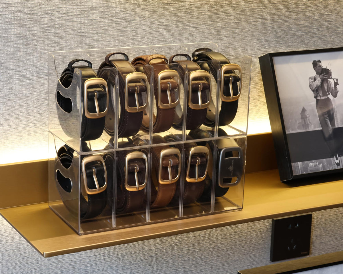Durable, scratch-resistant acrylic for long-lasting organization.