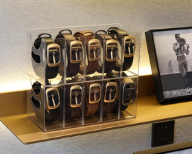 Durable, scratch-resistant acrylic for long-lasting organization.