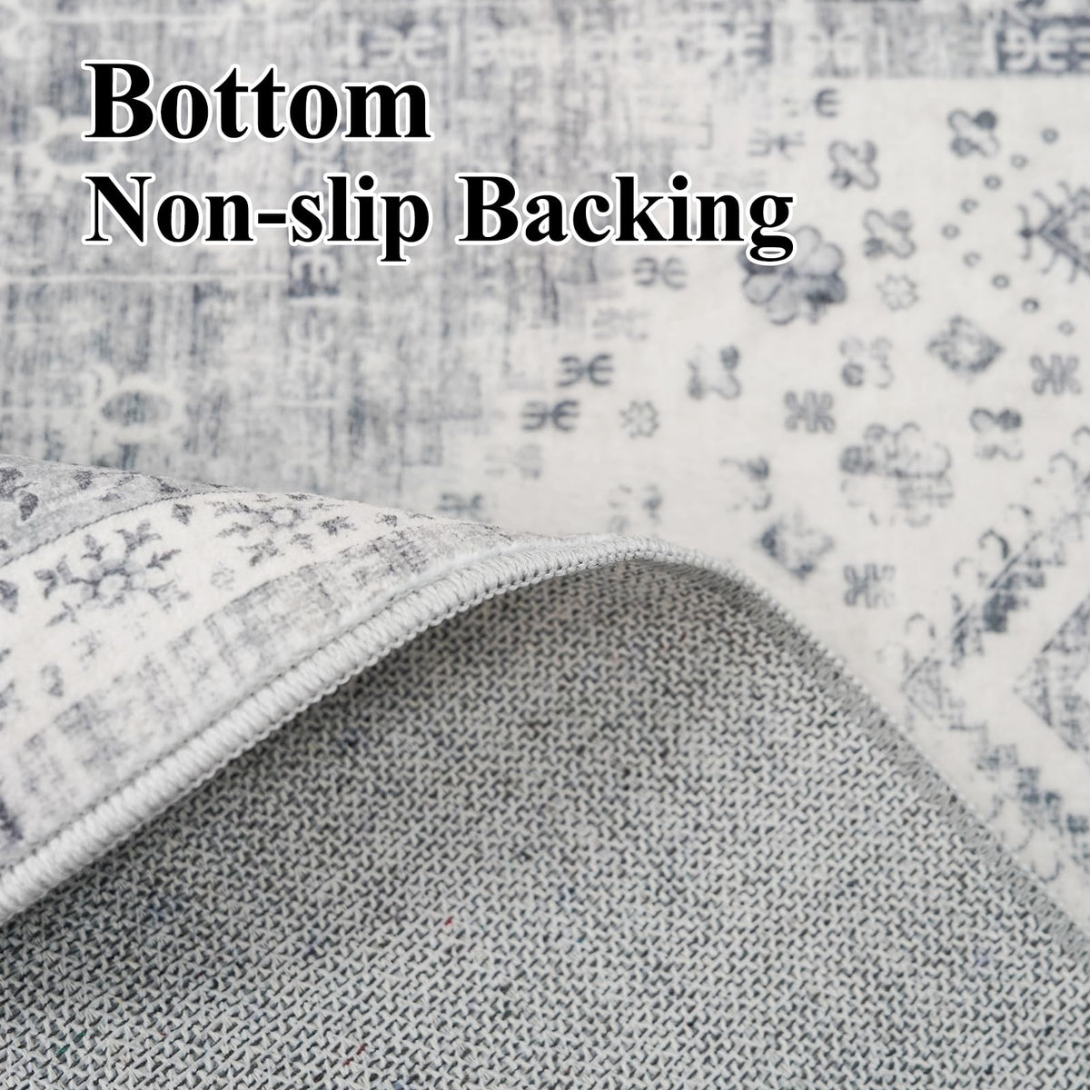 RUUGME kitchen hallway runner suits high-traffic areas with durable fibers.