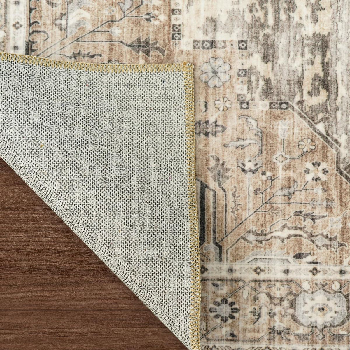 RUUGME soft texture rug — comfortable underfoot in living spaces.