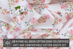 RUVANTI Bloomex cotton percale fabric delivers breathable, everyday comfort.