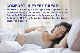 RUVANTI Bloomex percale king pillowcase soft, breathable protection for restful nights.