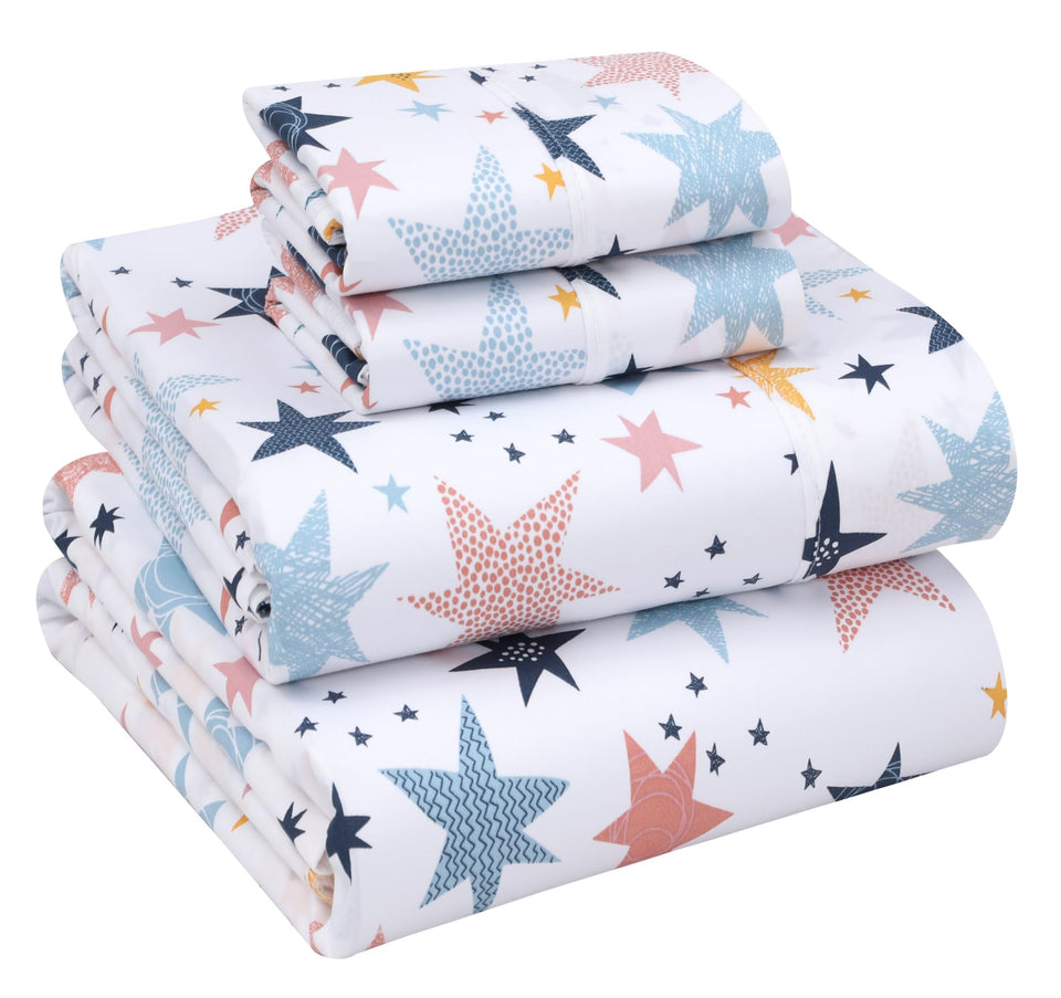 RUVANTI queen flat sheet reveals breathable percale for cool nights