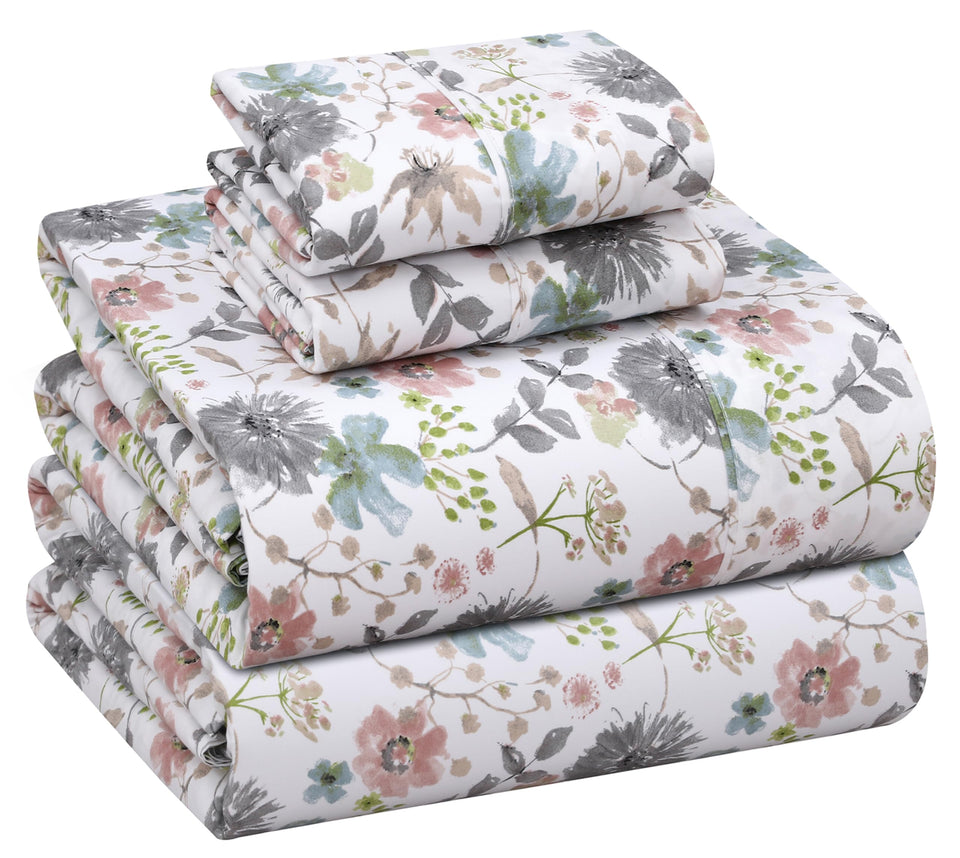 RUVANTI dandelion field sheet set for cooling, refreshing sleep.