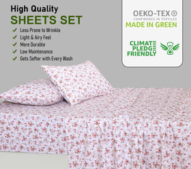 RUVANTI easy-care cotton sheets stay breathable after washing.
