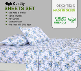 RUVANTI sheets are machine washable for easy daily care.