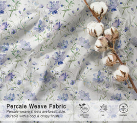 Ruvanti flat sheet queen 90x102 inches provides breathable coverage.