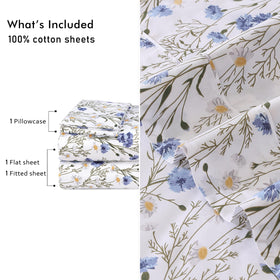 RUVANTI hotel-style twin sheets setup conveying crisp, refreshing sleep vibes