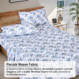 RUVANTI king-size fitted sheet fits 10–18 inch mattresses securely with deep pockets.