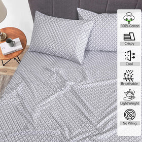 RUVANTI cooling-breeze percale design enhances airflow for hot sleepers