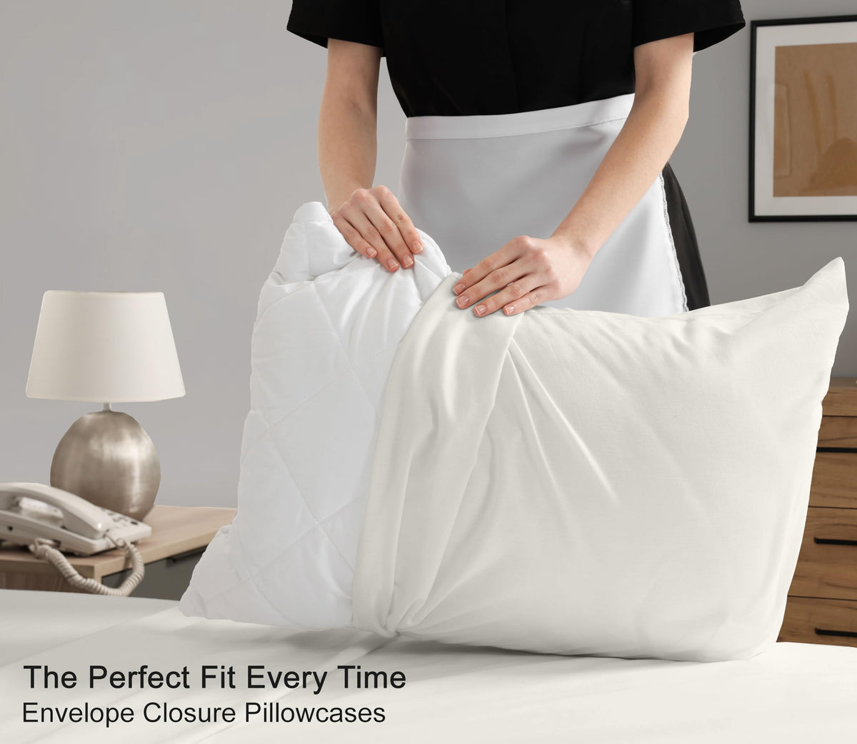 RUVANTI crisp hotel-style feel promotes refreshing morning wakeups