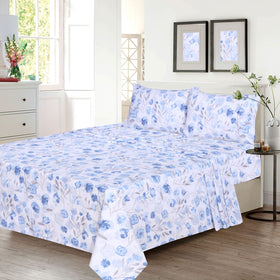 RUVANTI king fitted sheet with 16-inch deep pocket secures tall mattresses
