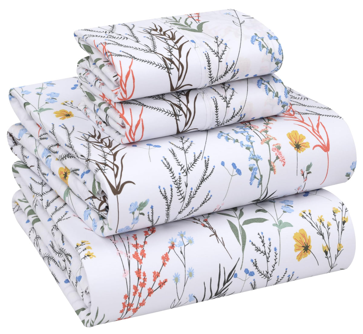 RUVANTI king flat sheet with crisp percale weave for cool breathable nights.
