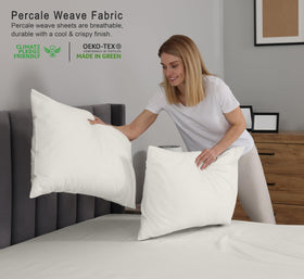 RUVANTI ivory pillowcases showcase breathable softness and hotel-style appeal