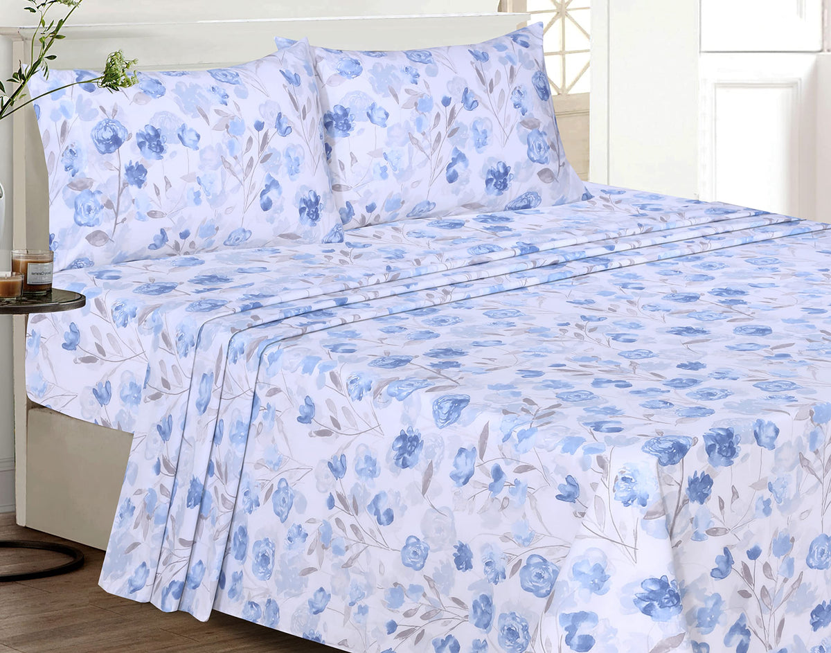RUVANTI cotton percale weave close-up emphasizing light, airy feel