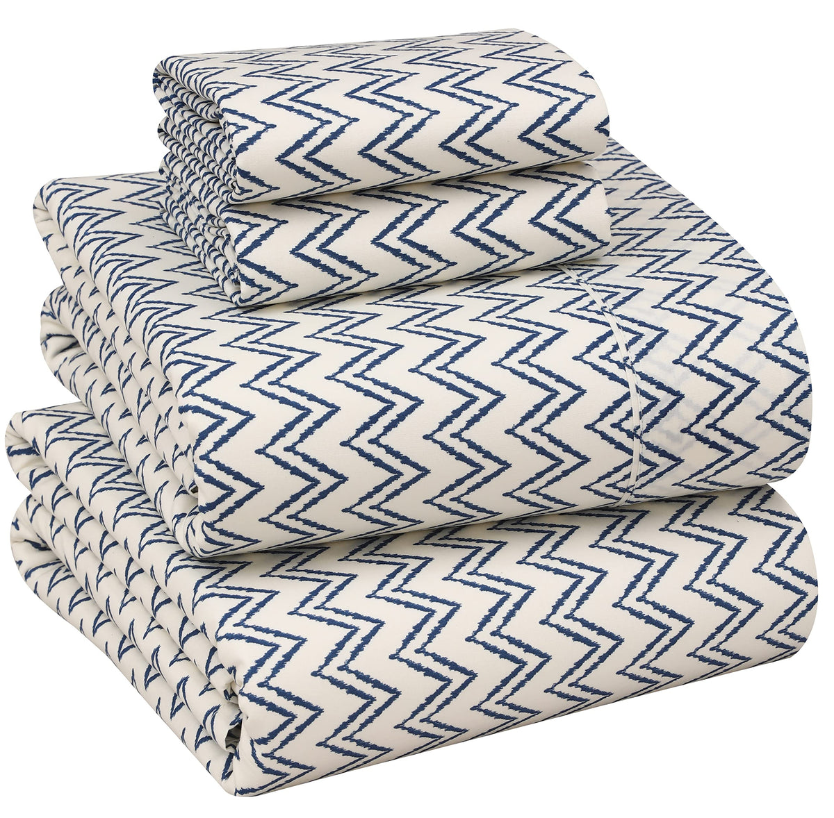 RUVANTI cooling percale sheets for queen size promote airy, breathable sleep.