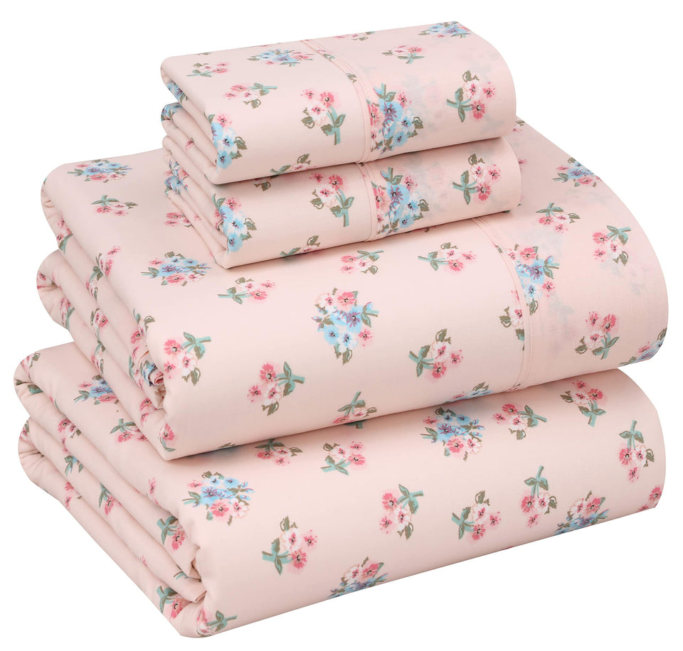 RUVANTI Percale close-up shows crisp cooling weave for hot sleepers.