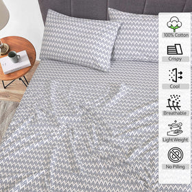 RUVANTI queen crisp hotel style sheets deliver luxury and lasting breathability.
