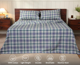 RUVANTI deep-pocket fitted sheet fits mattresses from 10 to 18 inches securely