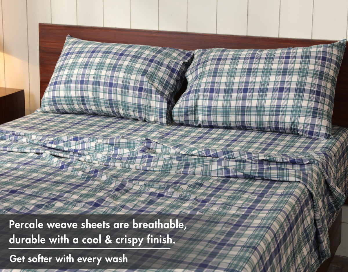 RUVANTI flat sheet measures 90 x 102 inches for generous coverage
