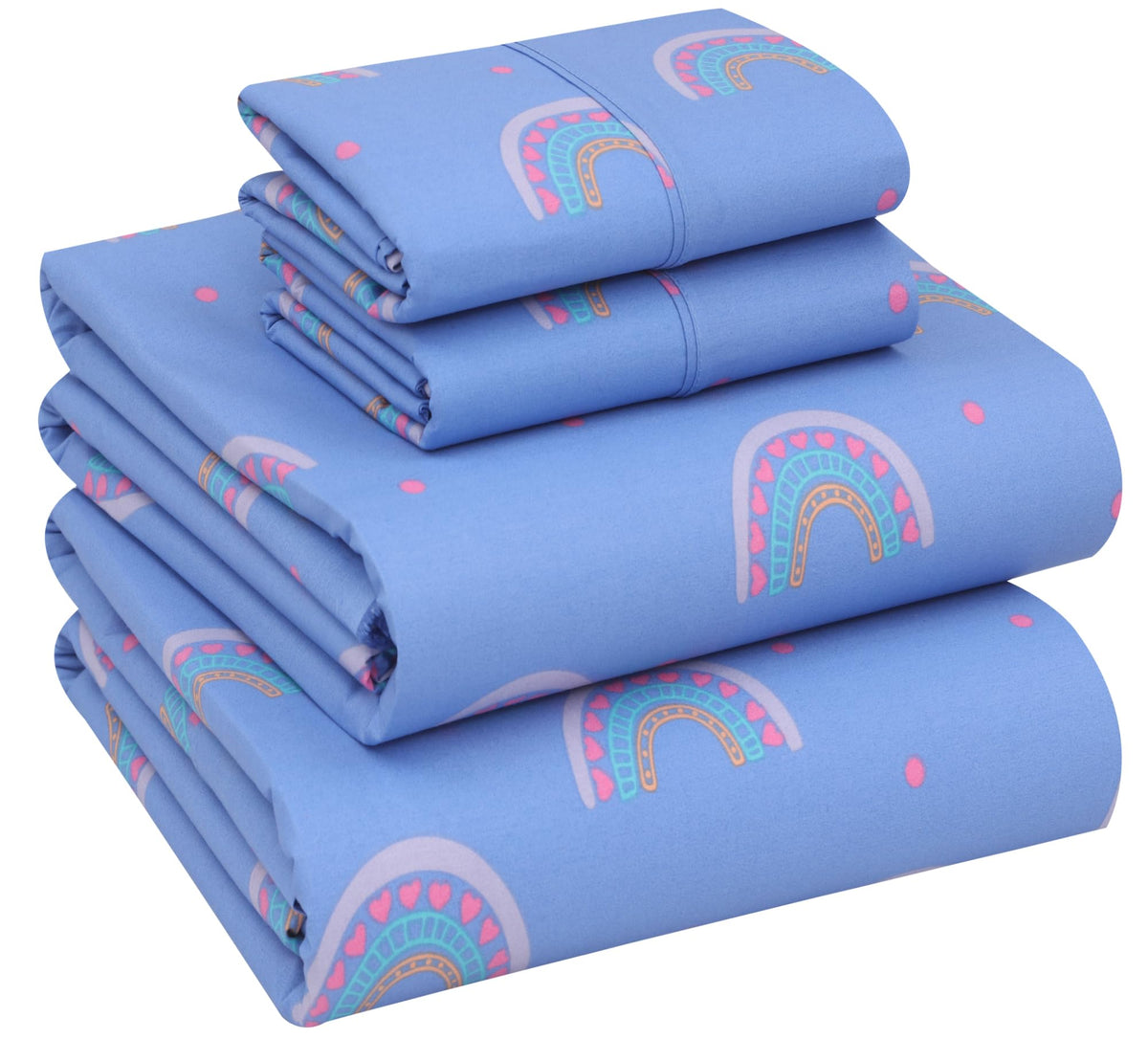 RUVANTI queen flat sheet showing crisp percale weave for cool, breathable nights