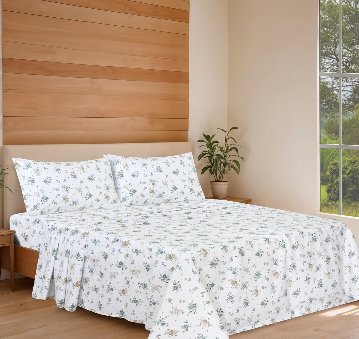 RUVANTI peach finish close-up highlighting crisp hotel-like feel and breathability