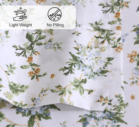 RUVANTI queen pillowcase two highlights crisp percale finish
