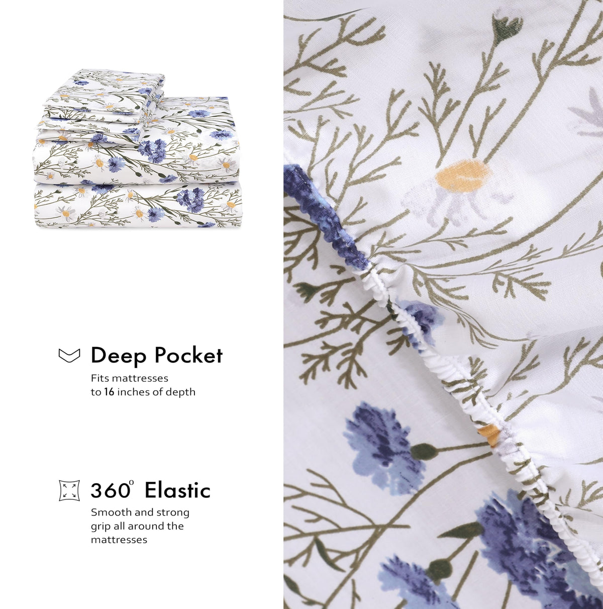 RUVANTI wash-durable percale sheets demonstrating everyday use and longevity