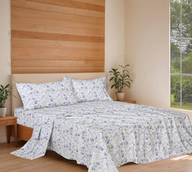 Ruvanti peach finish sheets with soft, airy texture and hotel feel.