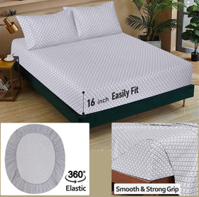RUVANTI soft-breathable cotton sheets feel lightweight and comfortable year-round