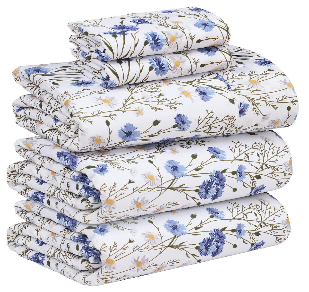 RUVANTI split-king sheets in crisp cooling percale for hot sleepers.