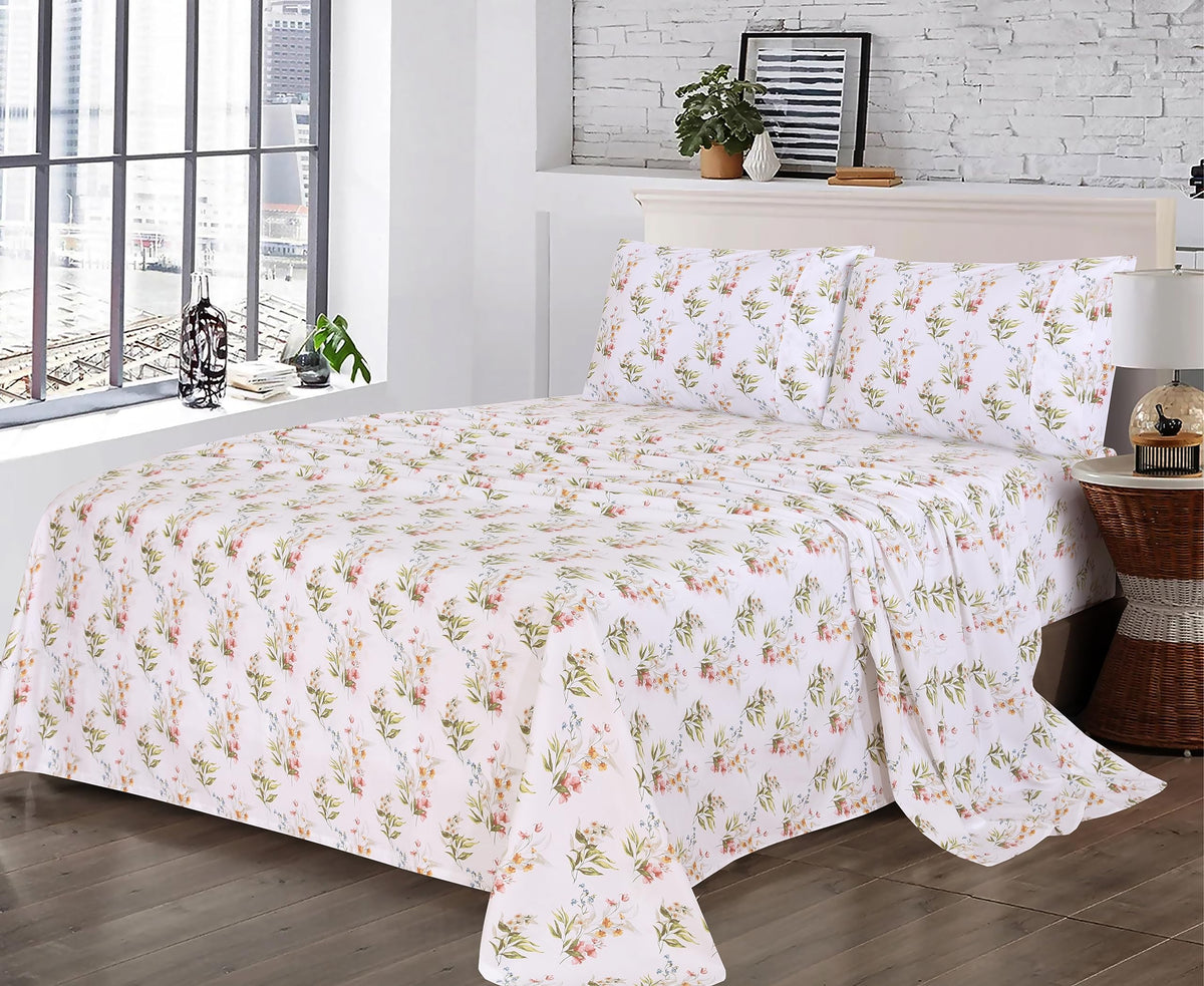 RUVANTI percale sheets become softer with washing while staying breathable