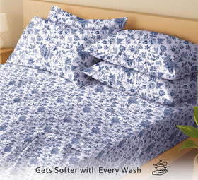 Ruvanti Wildflower pillowcases offer smooth softness for restful nights.