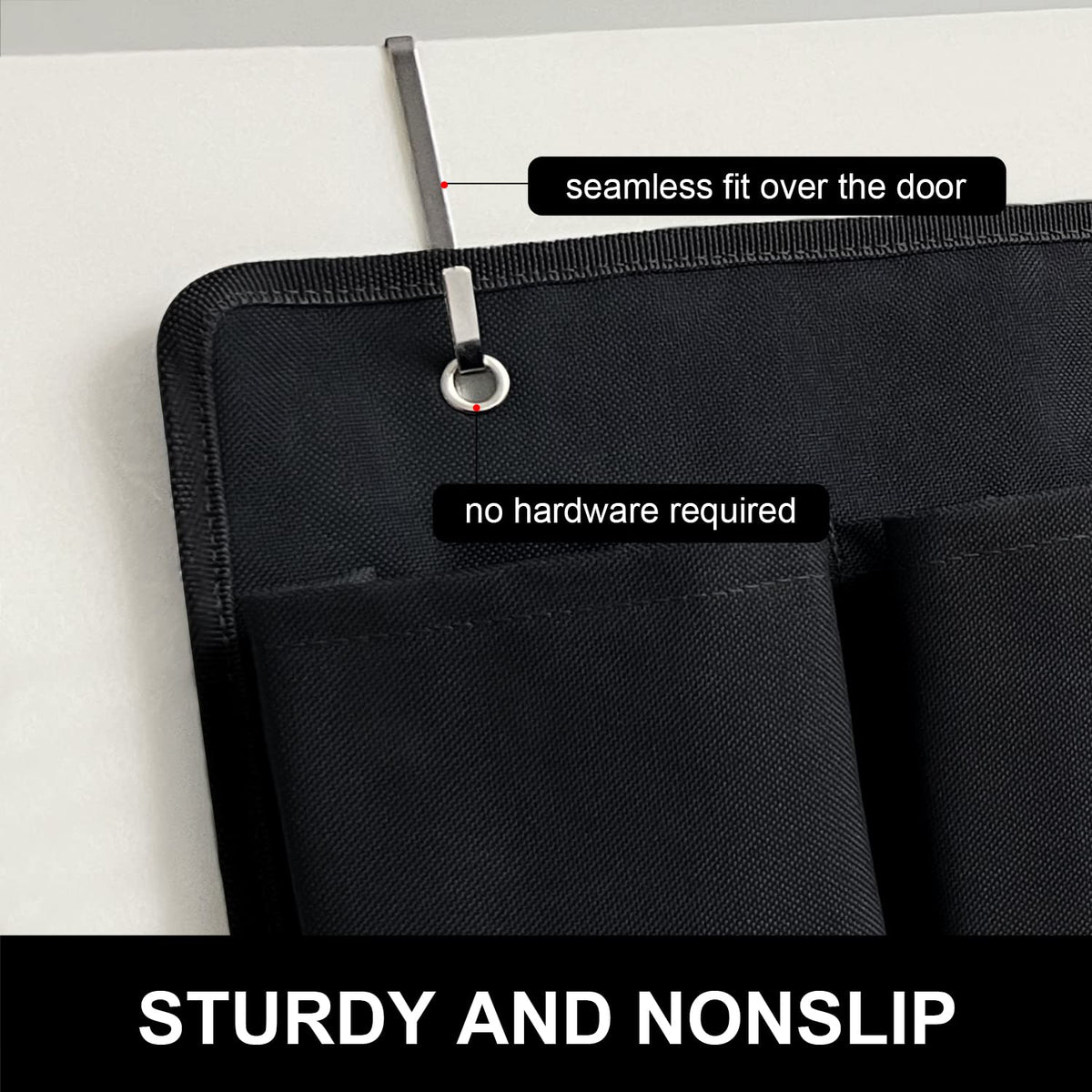 RVZONE foldable storage organizer folds away to save space when not in use.