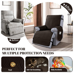 Rwoyno recliner cover fits up to 60 cm wide for a snug look
