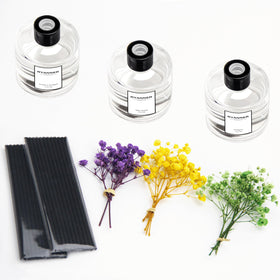 RYANNER lavender-eucalyptus diffuser bottle offers a calming bedroom fragrance.