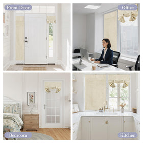RYB HOME beige panel blocks heat while keeping interiors comfortable.