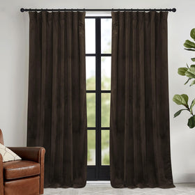 RYB HOME heavy velvet drapes show premium fabric and strong light control.