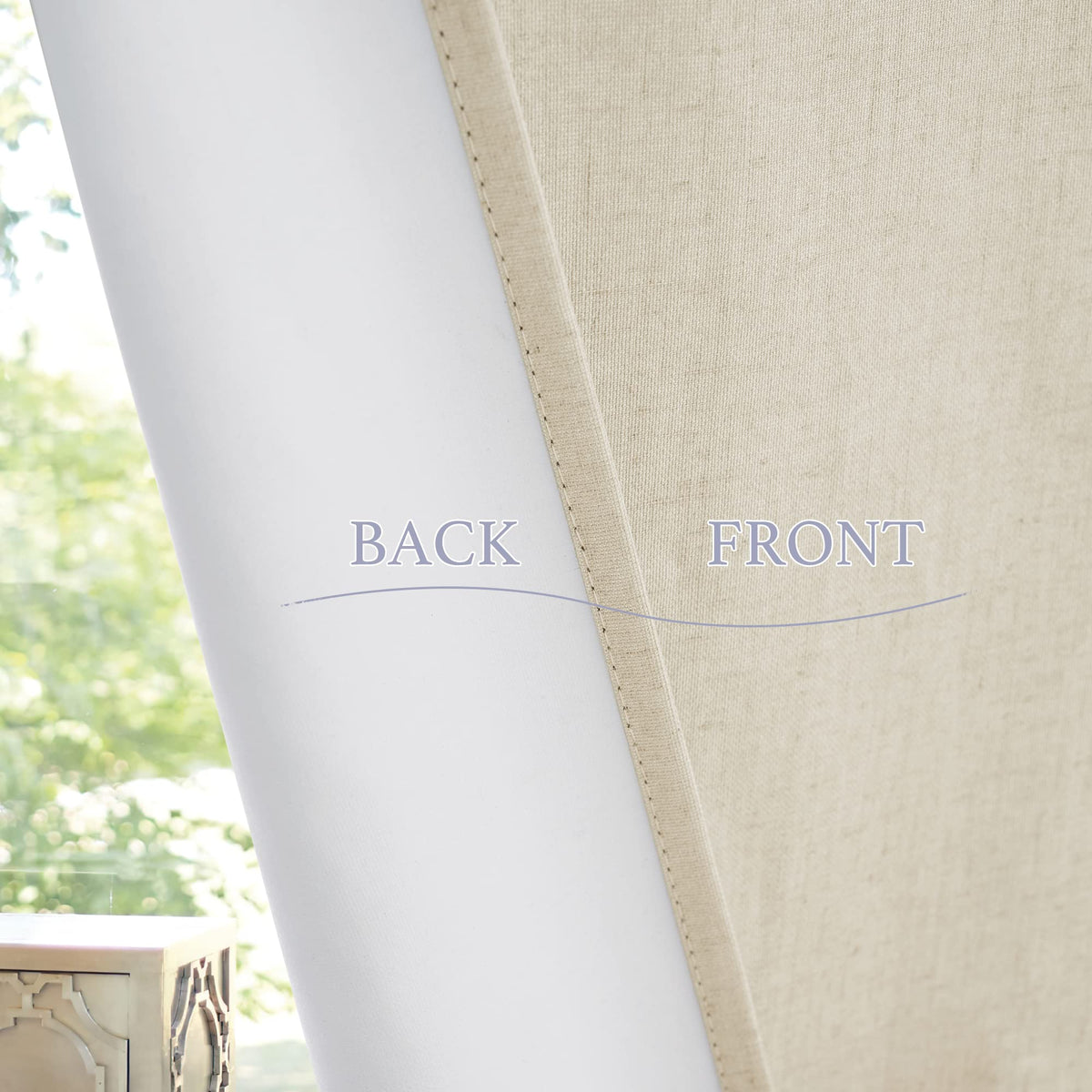 RYB HOME durable machine-washable fabric designed for easy care.