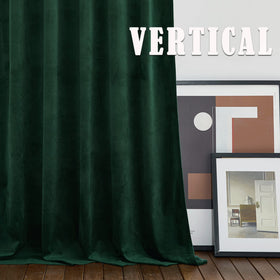 RYB HOME easy-care velvet curtains, machine washable for busy homes