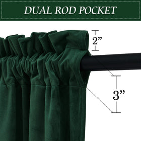 RYB HOME two-panel set ready for mounting with versatile rod options