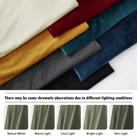 RYB HOME premium velvet curtains add soft elegance to living spaces.