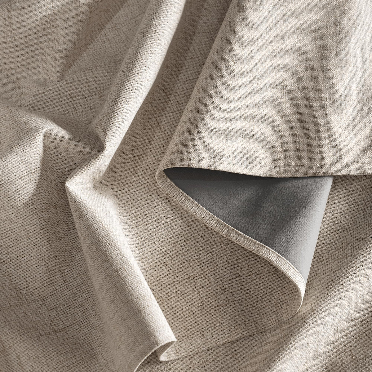 RYB HOME easy-care machine washable curtains with care label