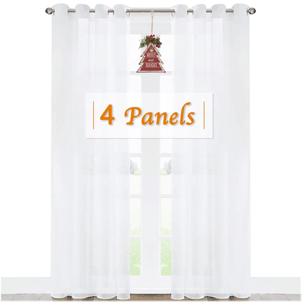 RYB HOME machine-washable curtains offer easy care