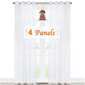 RYB HOME machine-washable curtains offer easy care
